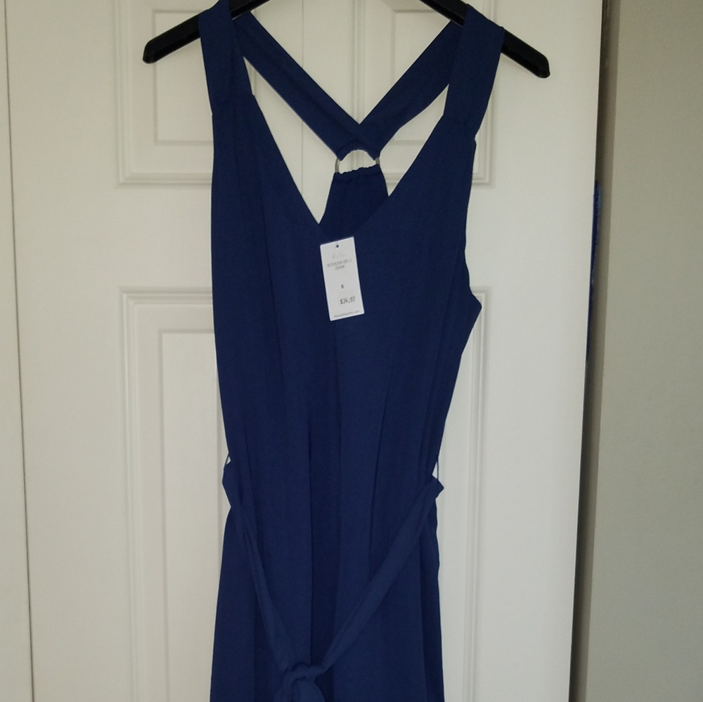 Blue dress